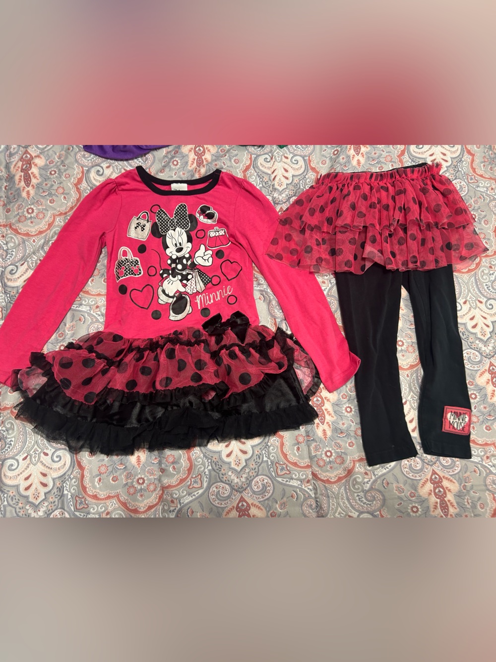 Minnie mouse 4t set